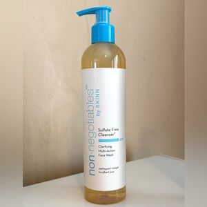SKINN NON-NEGOTIABLES SULFATE FREE CLEANSER AM CLARIFYING MULTI-ACTION FACE WASH
